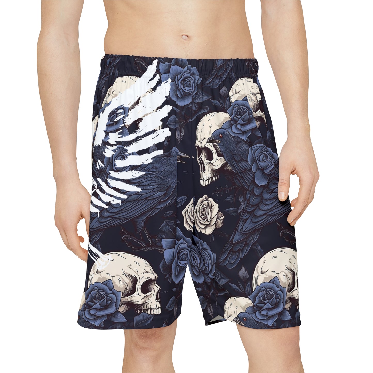 Raven and Skull Shorts