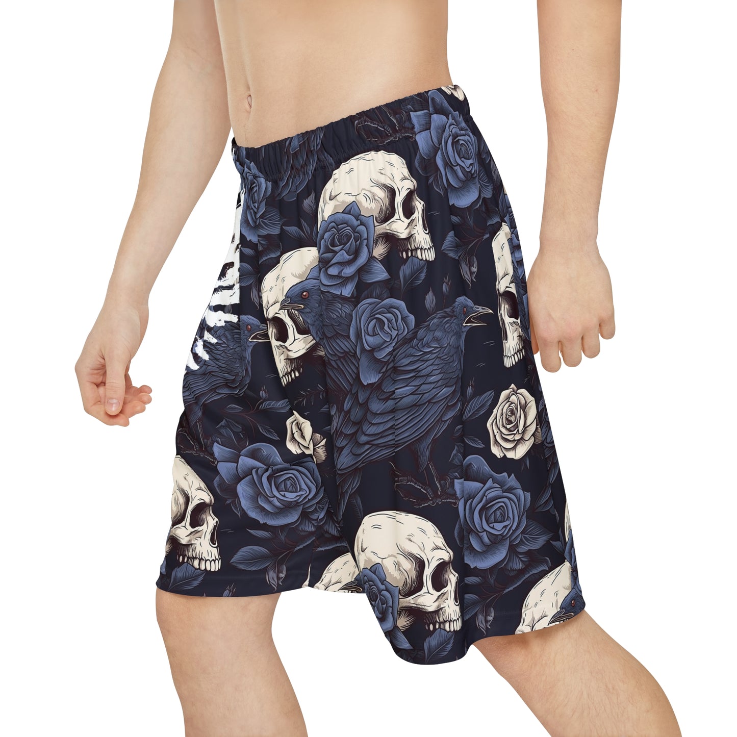 Raven and Skull Shorts