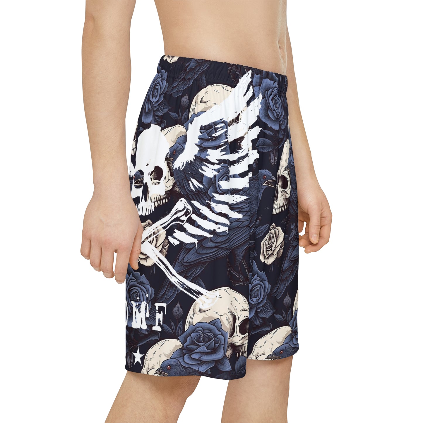 Raven and Skull Shorts