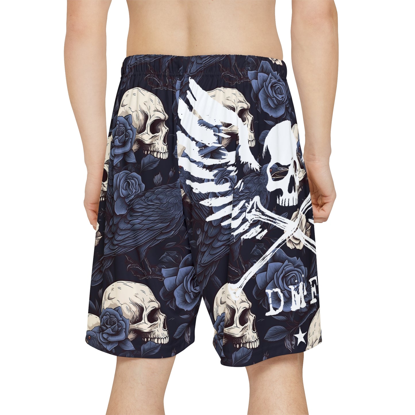 Raven and Skull Shorts